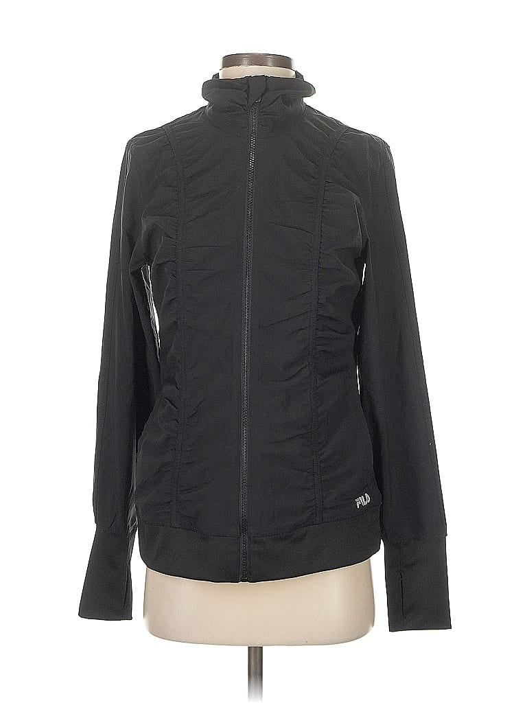 Pre-owned Fila Sport Jacket In Black