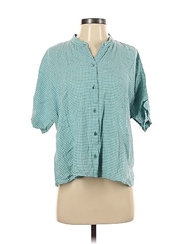 Eileen Fisher Short Sleeve Blouse (view 1)