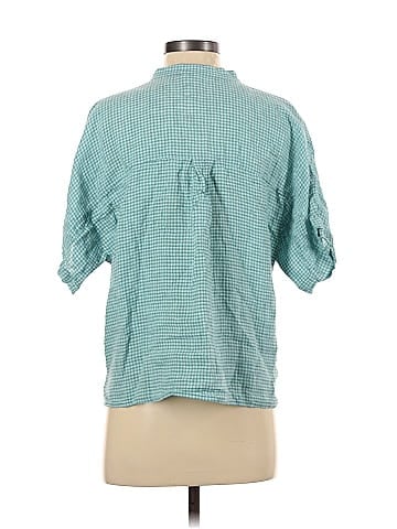 Eileen Fisher Short Sleeve Blouse (view 2)