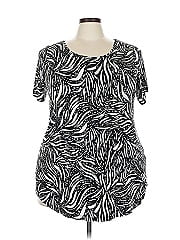 Jm Collection Short Sleeve Top