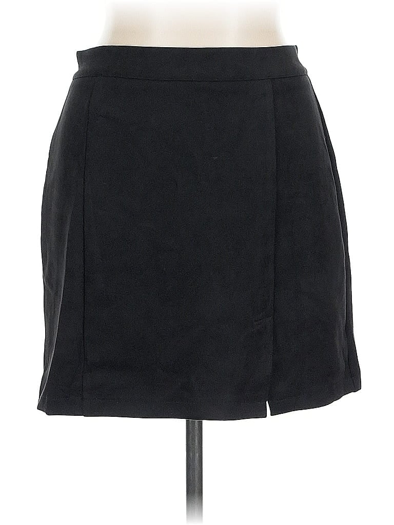 Pre-owned Unbranded Casual Skirt In Black