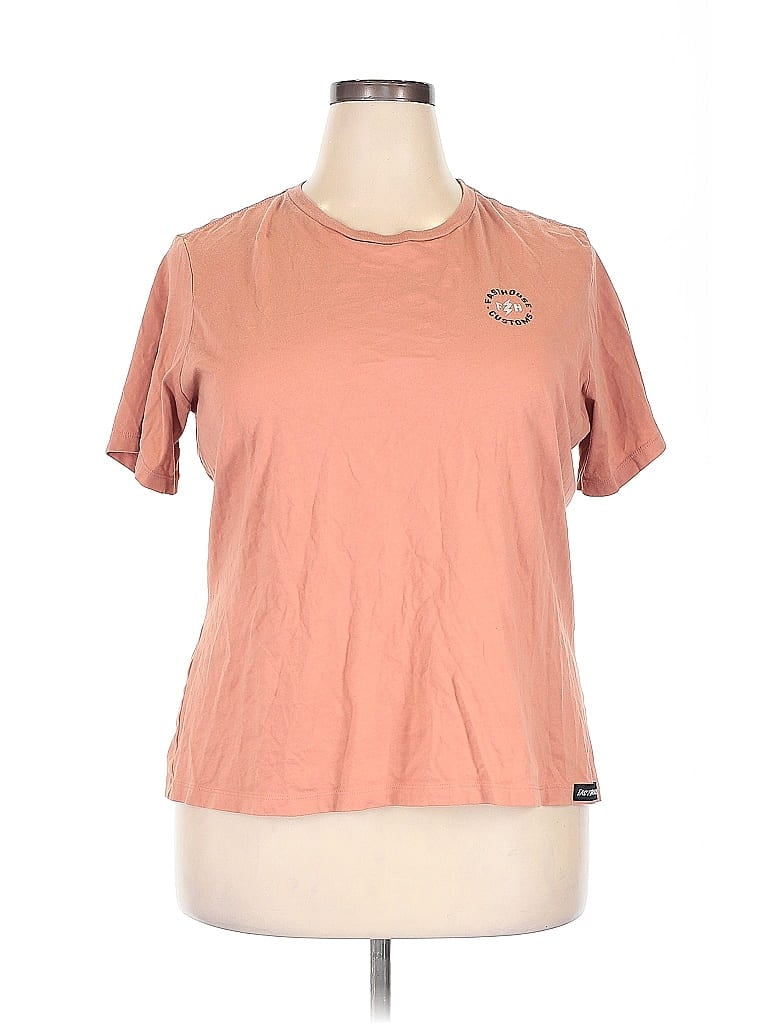 Pre-owned Assorted Brands Short Sleeve T-shirt In Pink