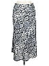 She + Sky Print Gray Casual Skirt Size L - photo 1
