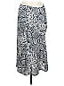She + Sky Print Gray Casual Skirt Size L - photo 2