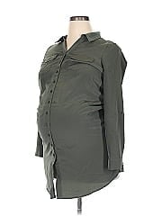 Motherhood 3/4 Sleeve Button Down Shirt