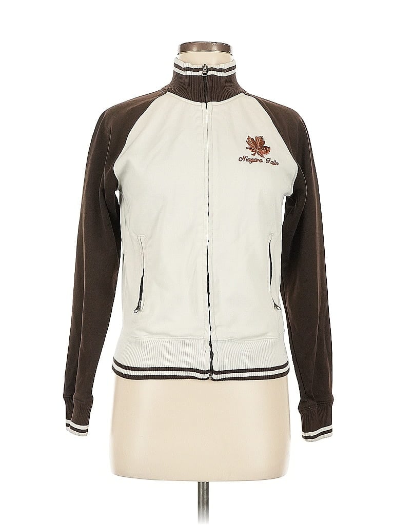 Pre-owned Assorted Brands Cardigan Sweater In Brown