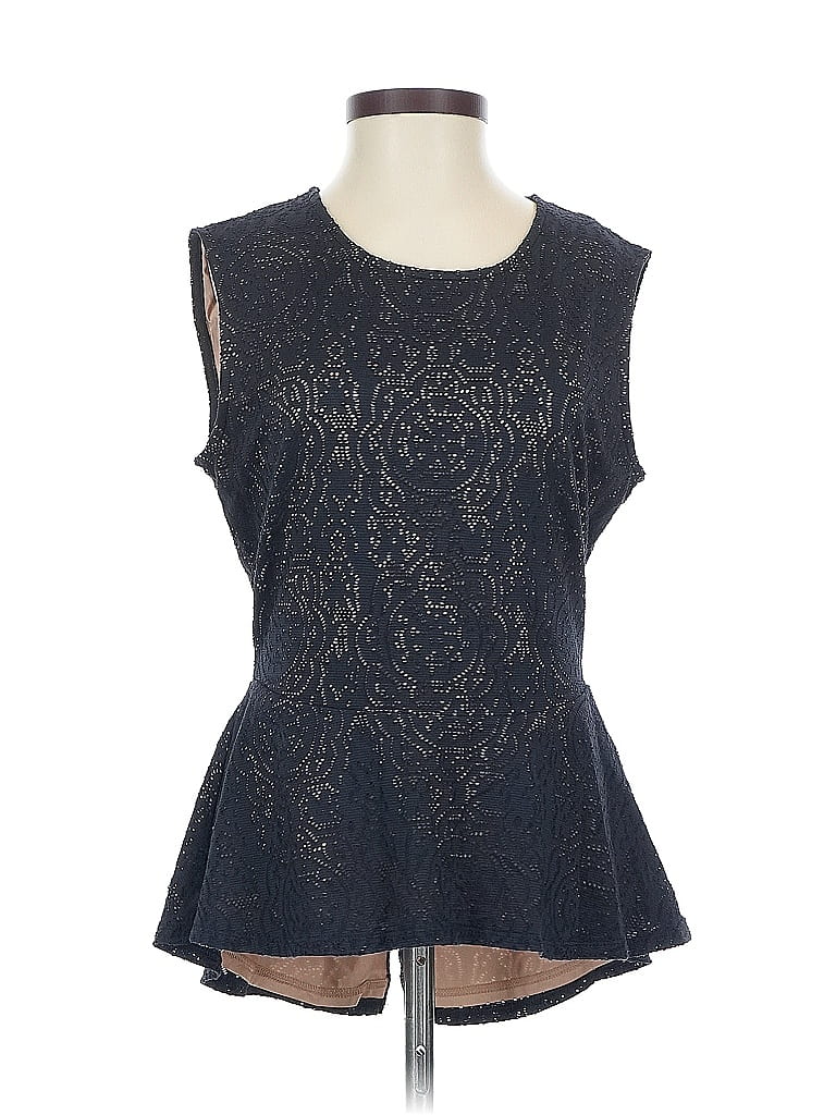 Pre-owned Asos Design Sleeveless Blouse In Black