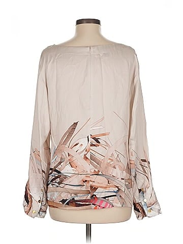 Escada Long Sleeve Silk Top (view 2)