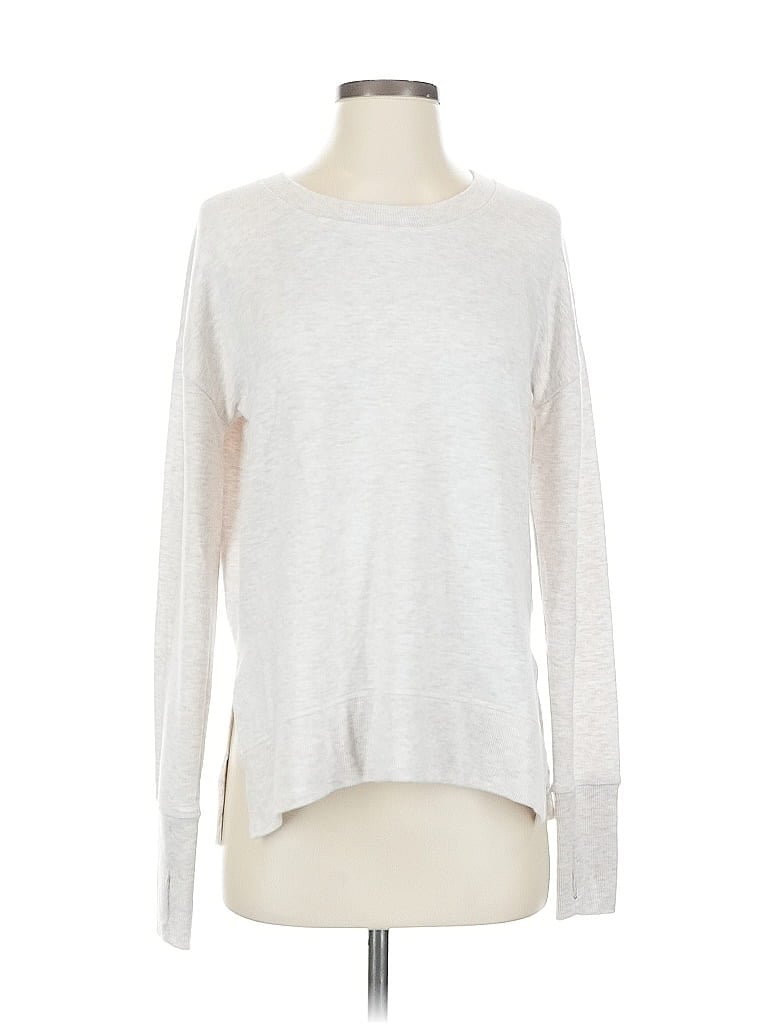 Click to view more detailed imagery on our partner's website Pre-owned Athleta Pullover Sweater In White