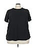 CATHERINE Catherine Malandrino Black Short Sleeve Top Size 2X - photo 1