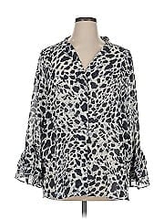Susan Graver 3/4 Sleeve Blouse