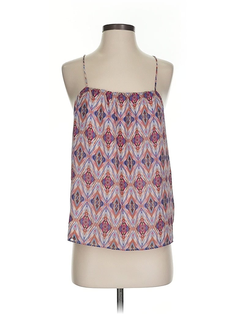 Pre-owned Banana Republic Factory Store Sleeveless Blouse In Purple