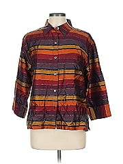 Chico's Design 3/4 Sleeve Silk Top
