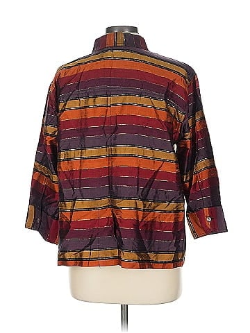 Chico's Design 3/4 Sleeve Silk Top (view 2)