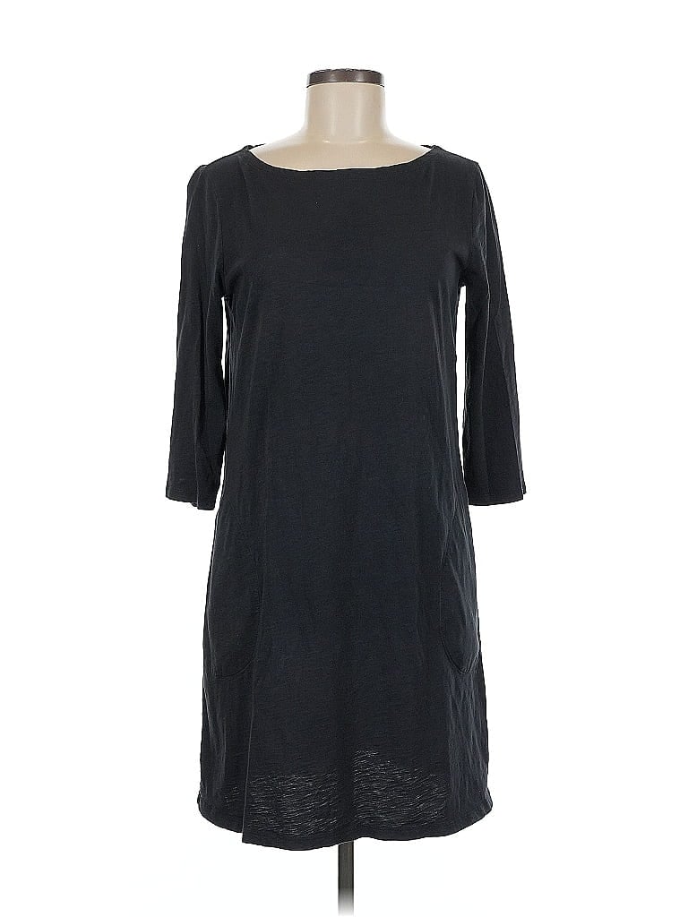 Pre-owned Garnet Hill Casual Dress In Gray