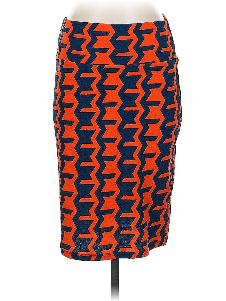LULAROE Pre-owned Casual Skirt In Orange