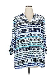 Roz & Ali 3/4 Sleeve Blouse