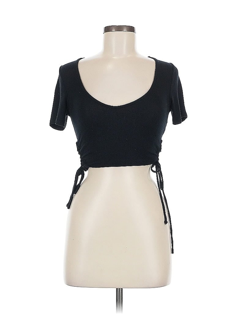 Pre-owned Express One Eleven Short Sleeve T-shirt In Black