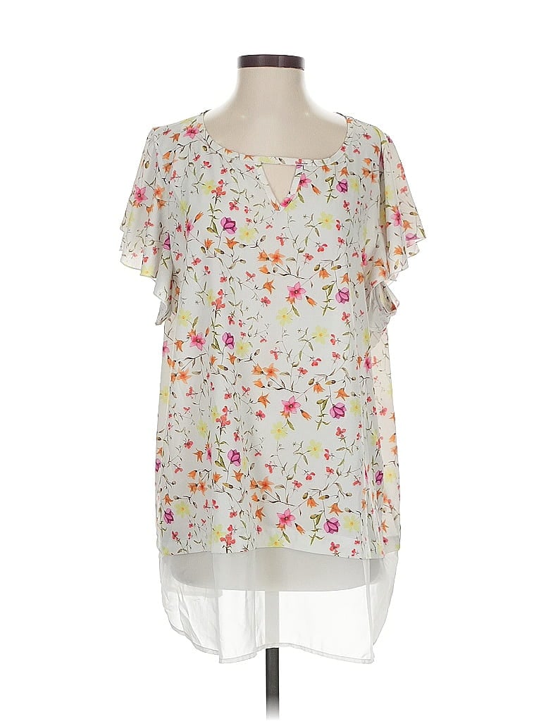 Pre-owned Milan Kiss Casual Dress In White