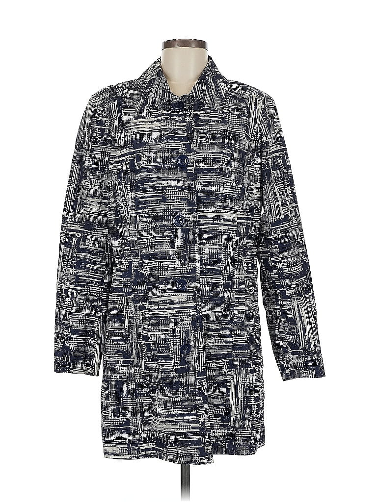 Pre-owned Coldwater Creek Coat In Blue