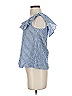 Madewell Blue Sleeveless Blouse Size 00 - photo 5