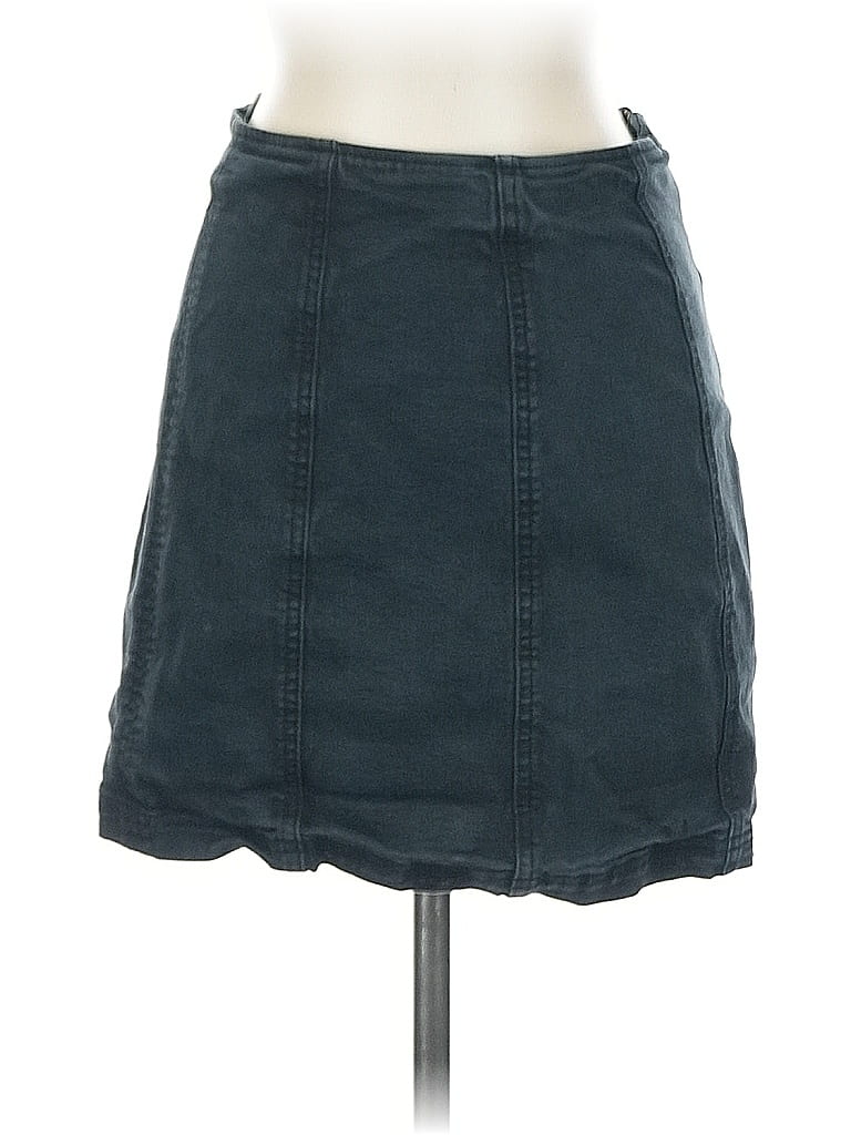 Pre-owned Kendall & Kylie Denim Skirt In Blue