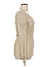 Arden B. 100% Nylon Tan Long Sleeve Top Size XL - photo 3