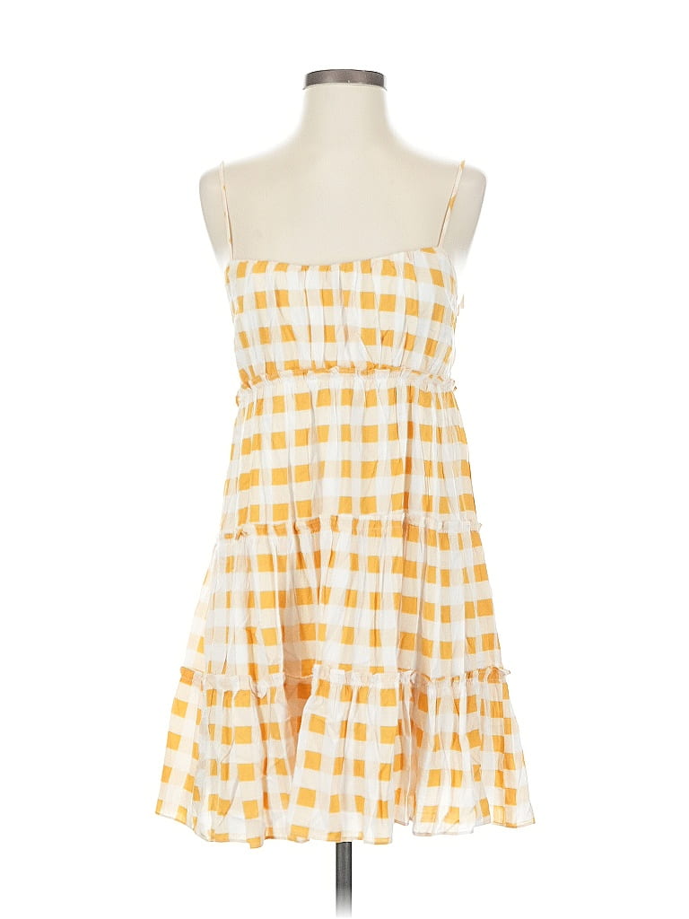 Pre-owned Forever 21 Casual Dress In Yellow