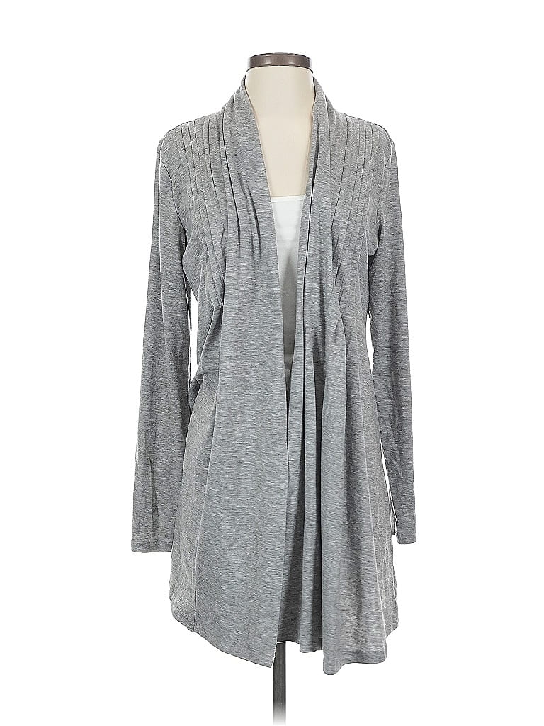 ESSENTIALS BY MILANO Pre-owned Cardigan Sweater In Gray