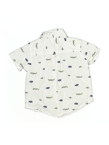 Just One You Made by Carter's Short Sleeve Button-Down Shirt (view 2)