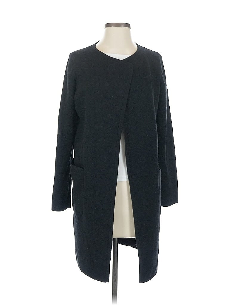 Pre-owned J.crew 365 Cardigan Sweater In Black