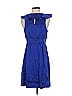 Tibi 100% Silk Blue Cocktail Dress Size 4 - photo 2