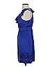 Tibi 100% Silk Blue Cocktail Dress Size 4 - photo 5