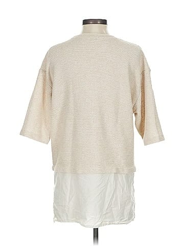 Zara W&B Collection Short Sleeve Top (view 2)
