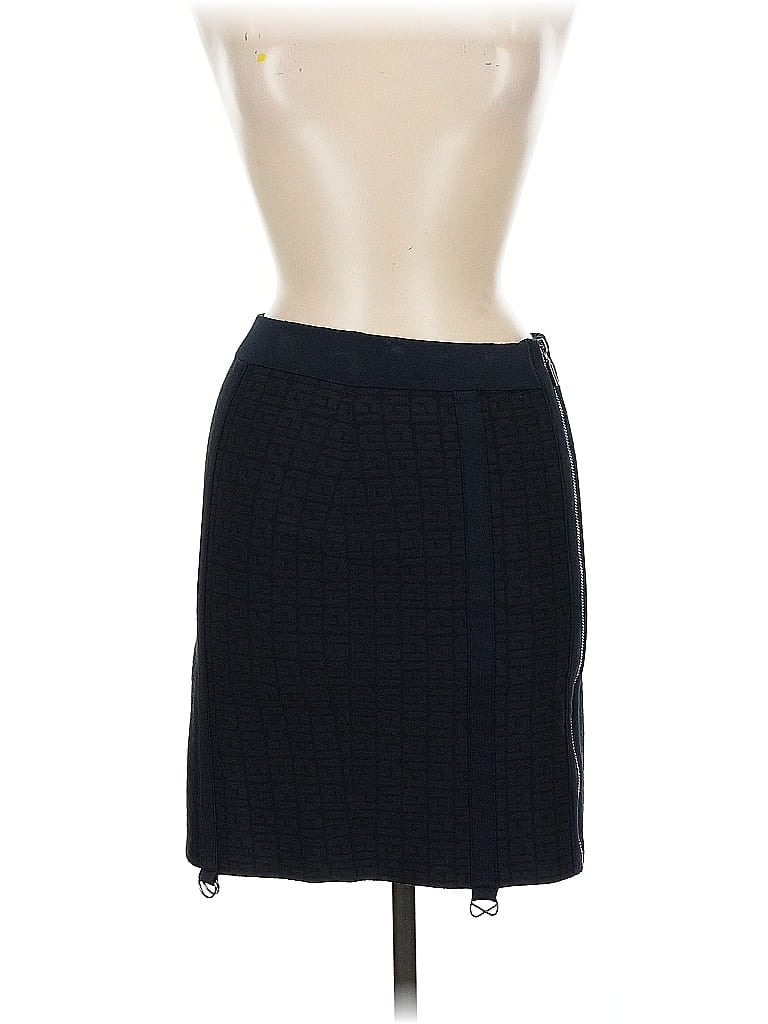 Pre-owned Guess Formal Skirt In Blue