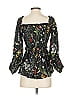 Alexis 100% Polyester Green Long Sleeve Blouse Size S - photo 2