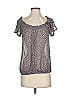 Zara Gray Short Sleeve Blouse Size XS - photo 1