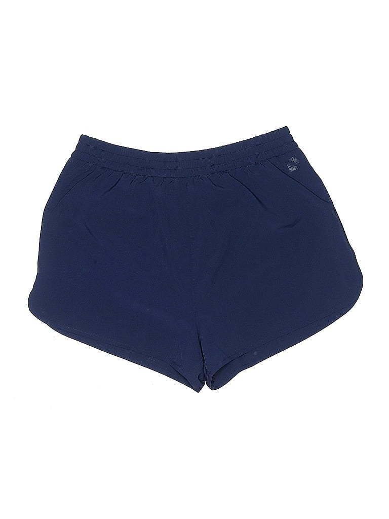 Pre-owned Victoria's Secret Pink Athletic Shorts In Blue