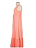 Cuddl Duds Solid Orange Casual Dress Size XS - photo 4