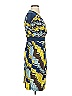 BCBGMAXAZRIA Print Blue Cocktail Dress Size XXS - photo 4