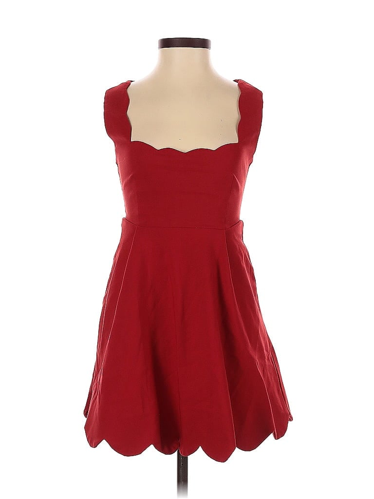 Pre-owned Nasty Gal Inc. Cocktail Dress In Red