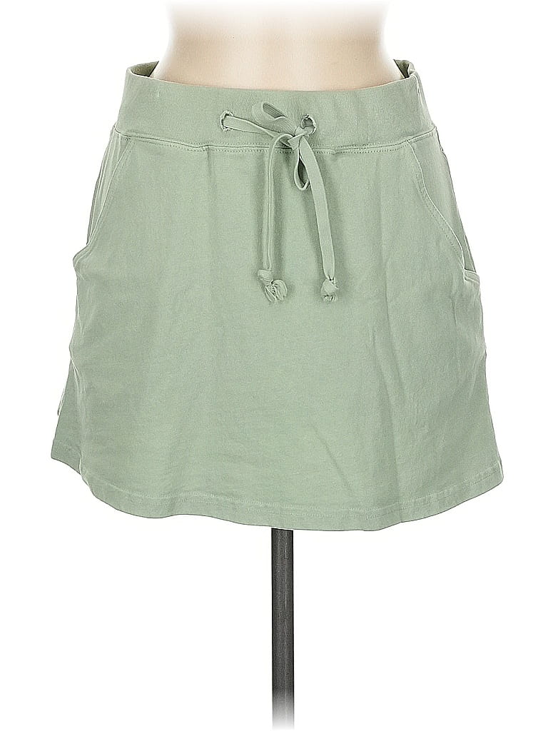 Pre-owned Brandy Melville Casual Skirt In Green