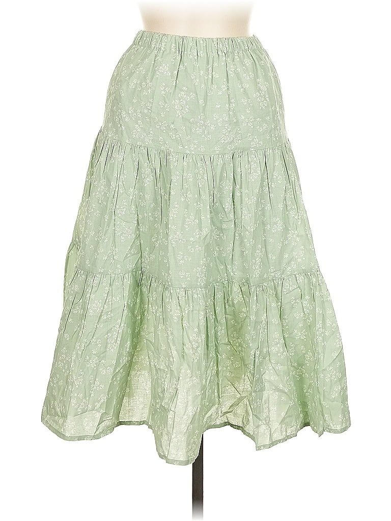 Pre-owned Unbranded Casual Skirt In Green