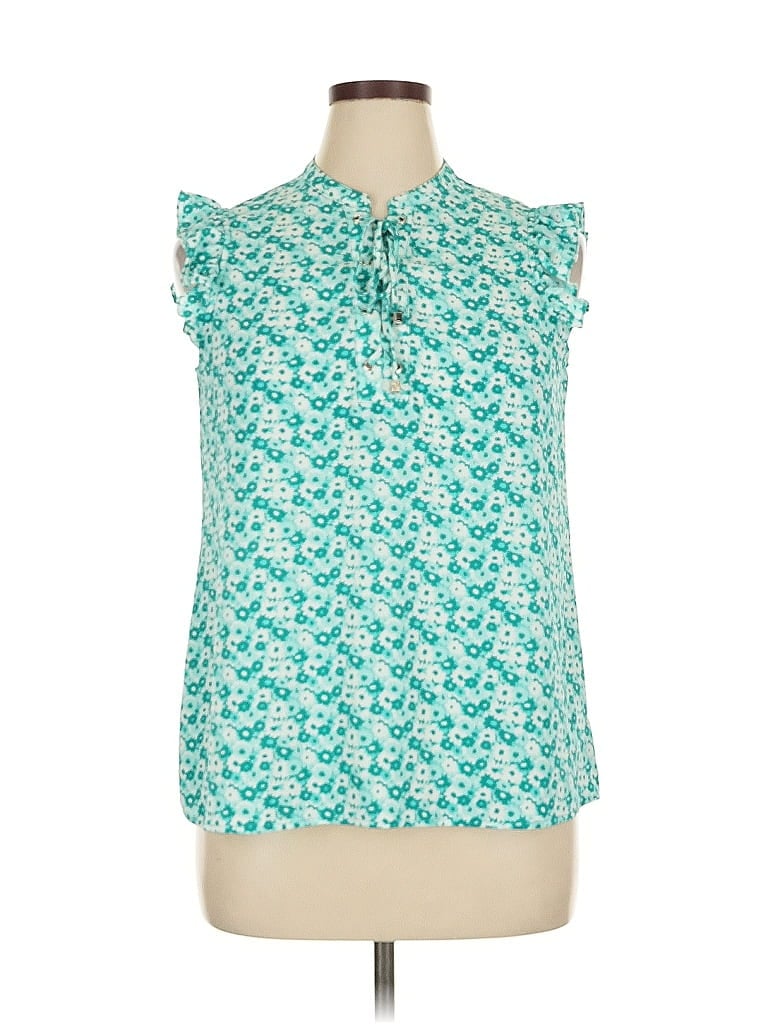 MICHAEL MICHAEL KORS Pre-owned Sleeveless Blouse In Blue