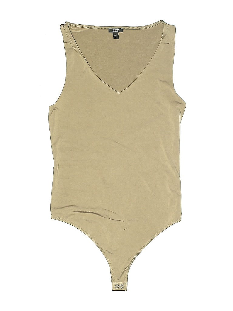 Pre-owned Express Bodysuit In Brown