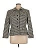 Carlisle 100% Acetate Houndstooth Gray Blazer Size 16 - photo 1