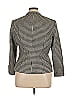 Carlisle 100% Acetate Houndstooth Gray Blazer Size 16 - photo 2