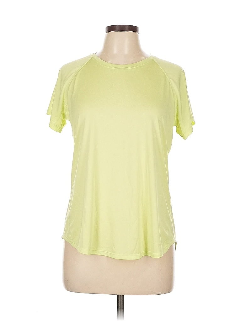 Pre-owned Tek Gear Active T-shirt In Yellow