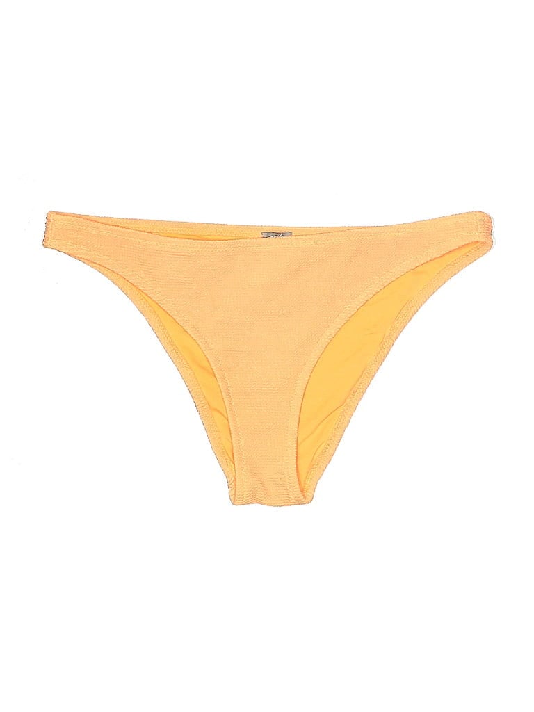 AERIE Pre-owned Swimsuit Bottoms In Yellow