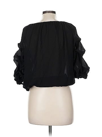 CeCe 3/4 Sleeve Blouse (view 2)